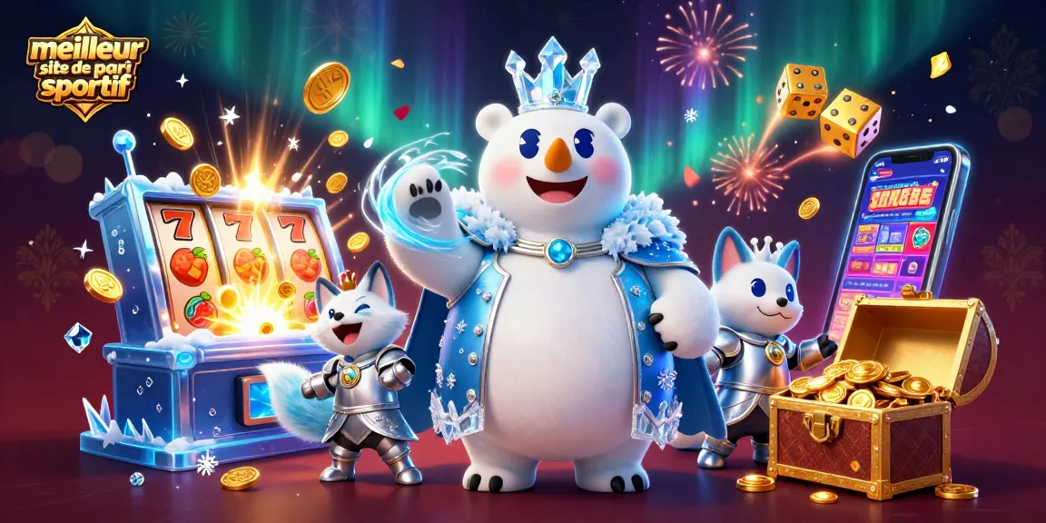 Jouez sur le meilleur site de pari sportif avec des héros dans un environnement de casino animé.