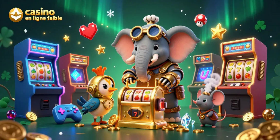 Jouer sur un casino en ligne fiable avec des machines à sous colorées et animées.