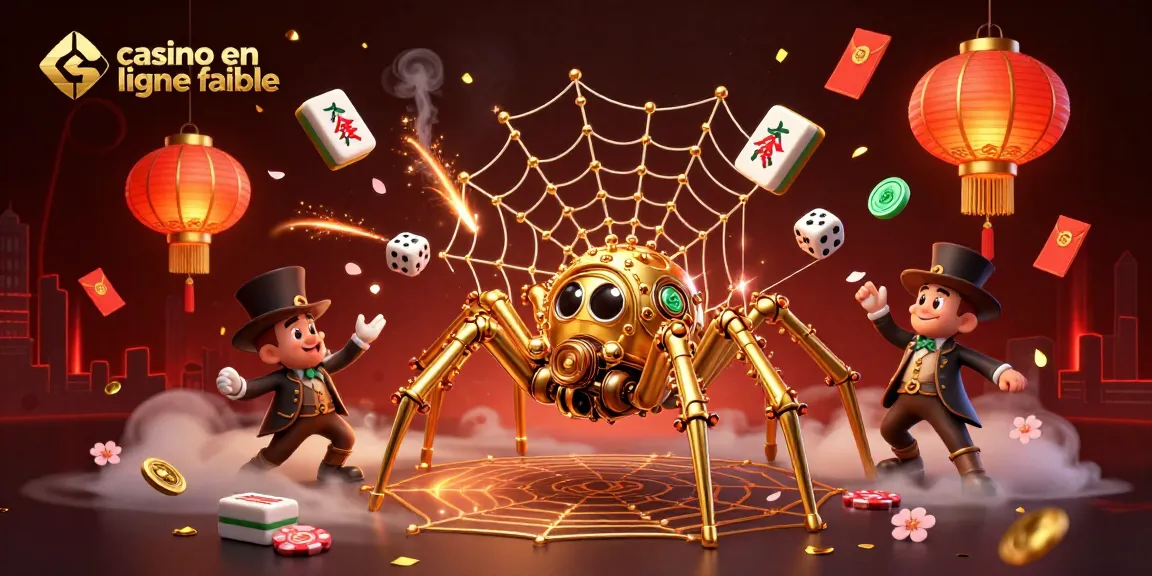 Découvrez un casino en ligne fiable avec une illustration steampunk fascinante remplie de jeux et de décorations.