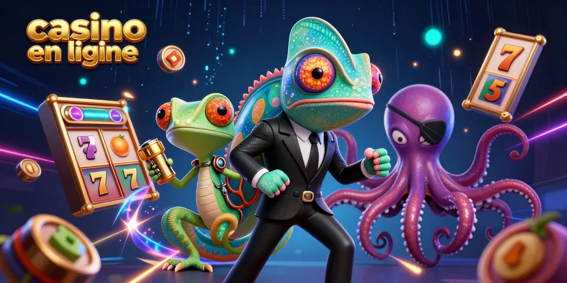 Découvrez des jeux de casino en ligne avec un chameleon agent secret dynamique.