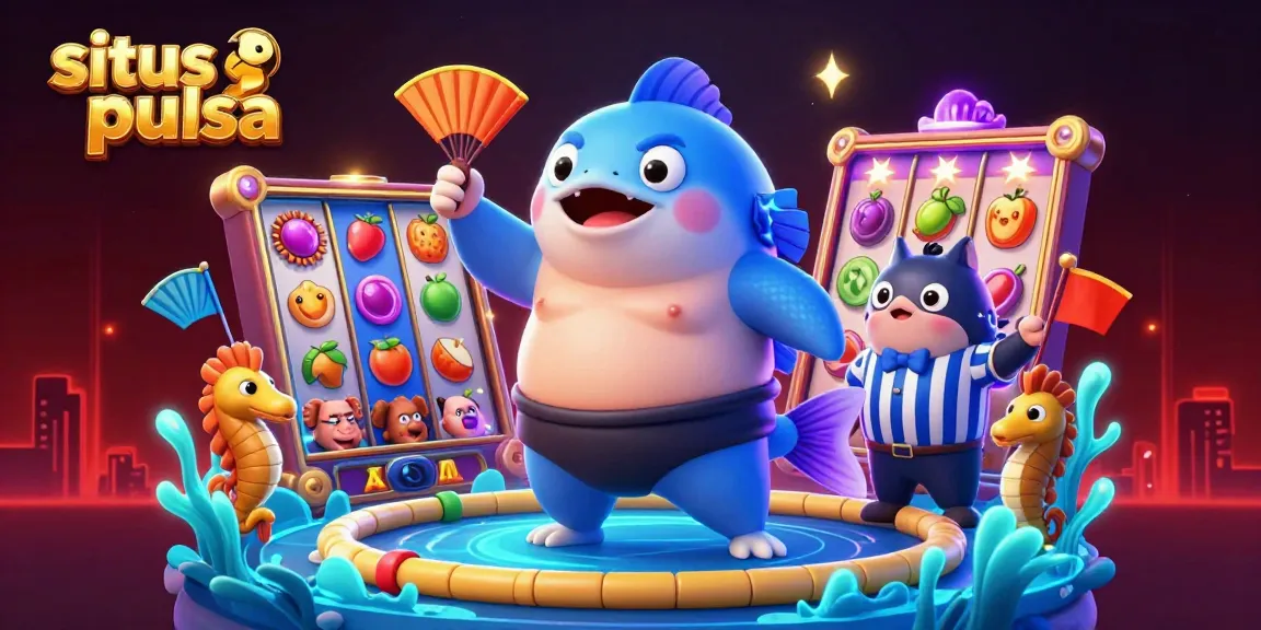 Experience thrilling gameplay at situs slot pulsa with vibrant underwater slot games and dynamic characters.