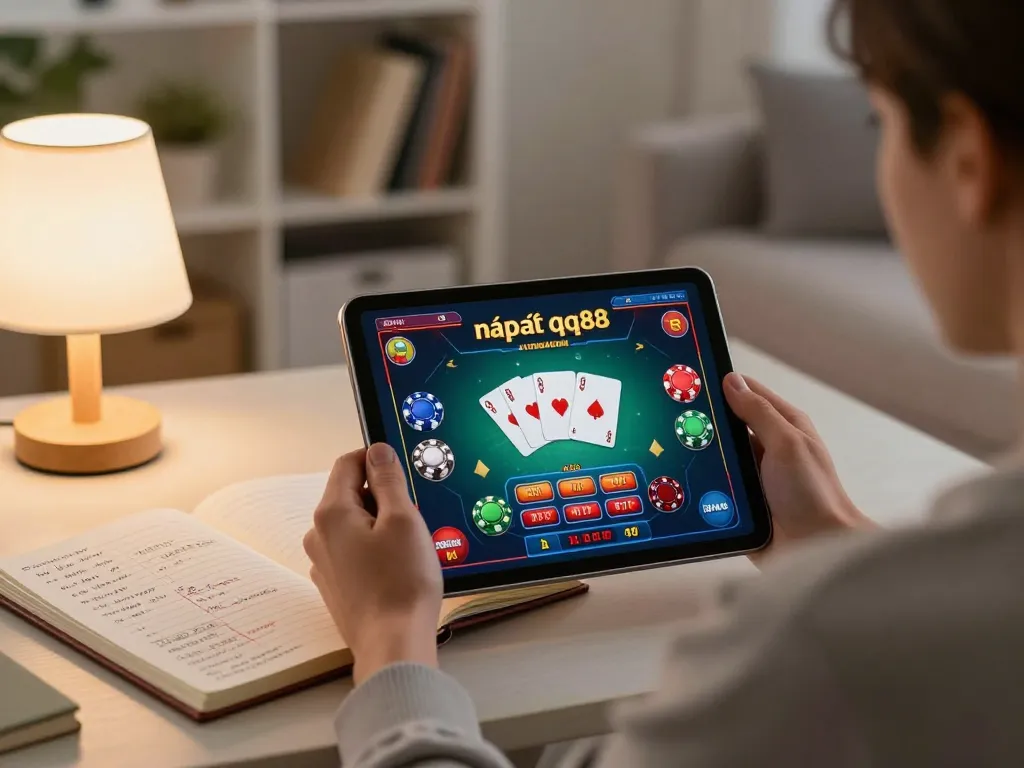 Access nạp tiền qq88 securely while enjoying online poker in a cozy home setup.