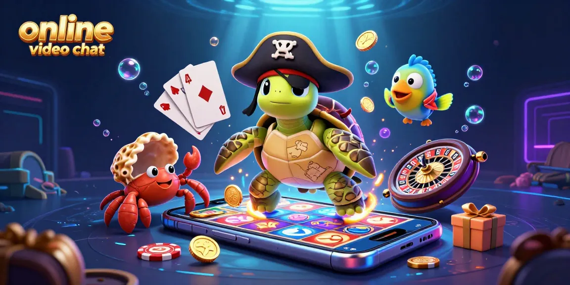 Engage in thrilling online video chat, where adventure and friendship await with colorful slot games.