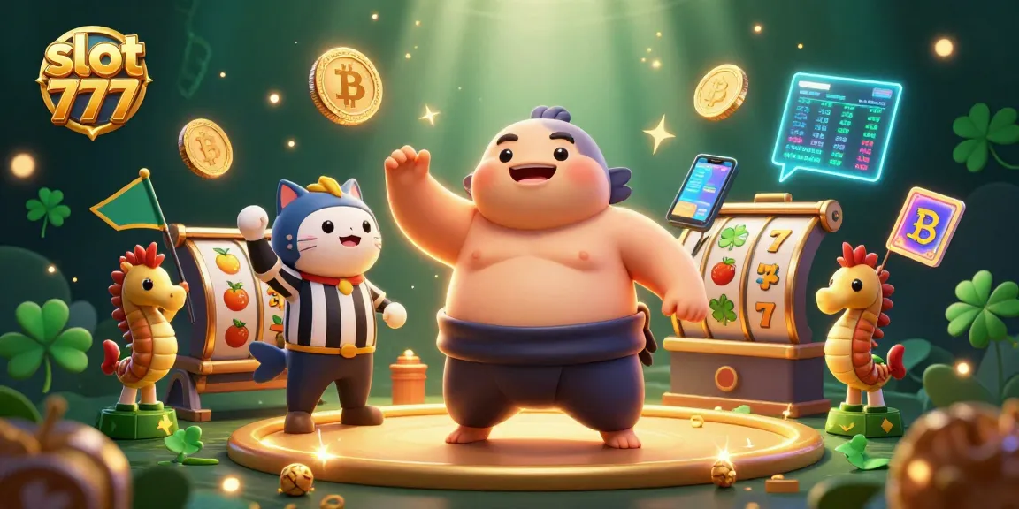 Spin and win at slot 777 with vibrant characters and thrilling casino elements