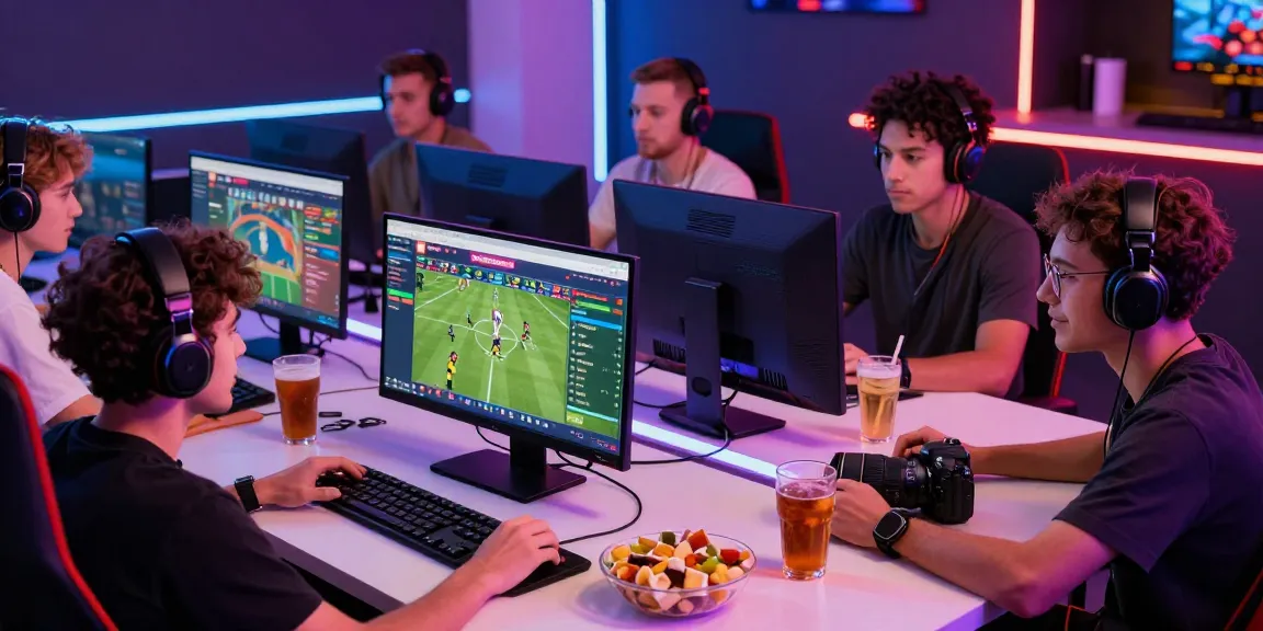 Engaging players at a gaming table exploring 閱讀更多 options for live sports betting during the 2026 World Cup.