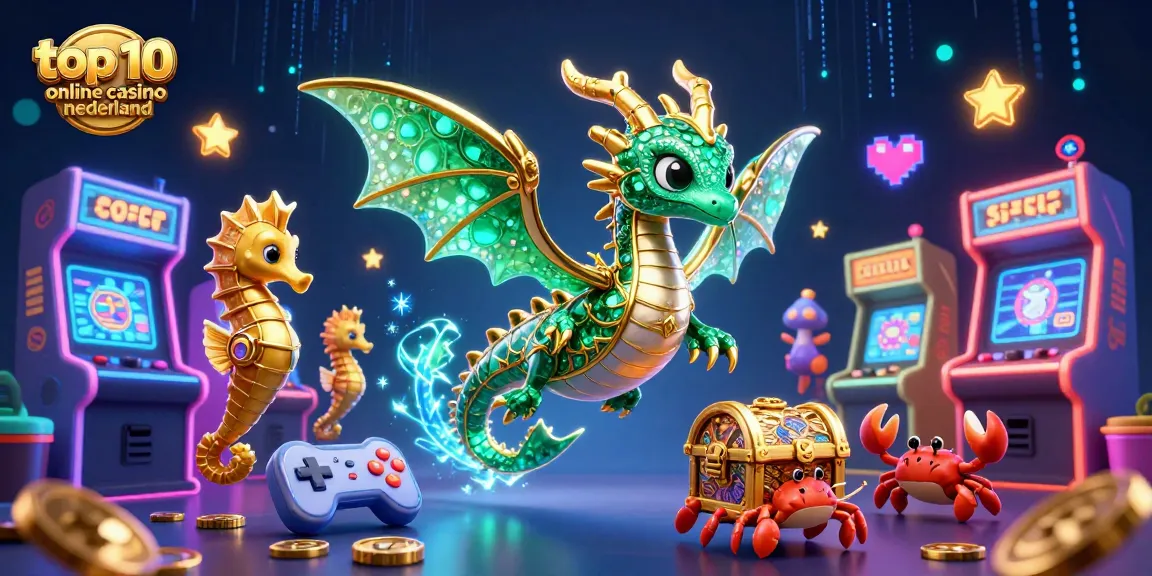 Engage with top 10 online casino nederland in a vibrant and dynamic gaming environment filled with iconic characters and elements.