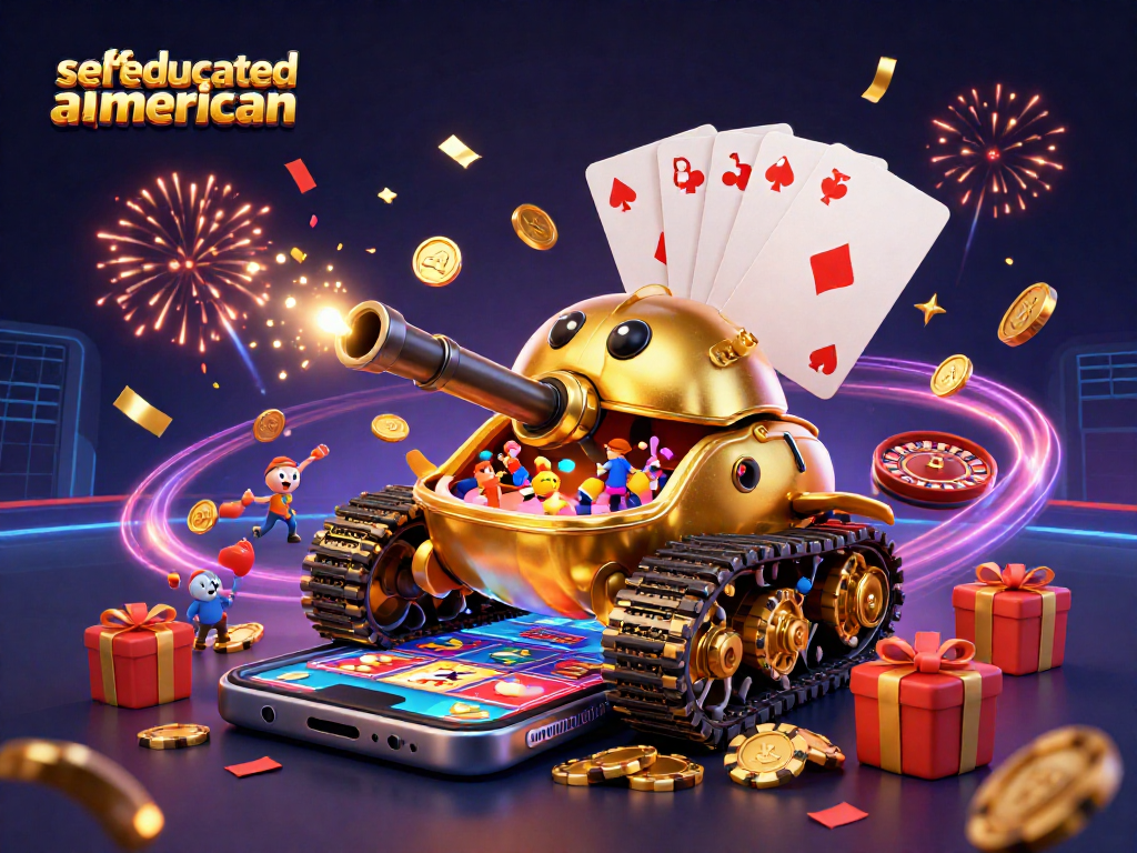 Experience the vibrant thrill of selfeducatedamerican's casino world with engaging slot games and golden rewards.