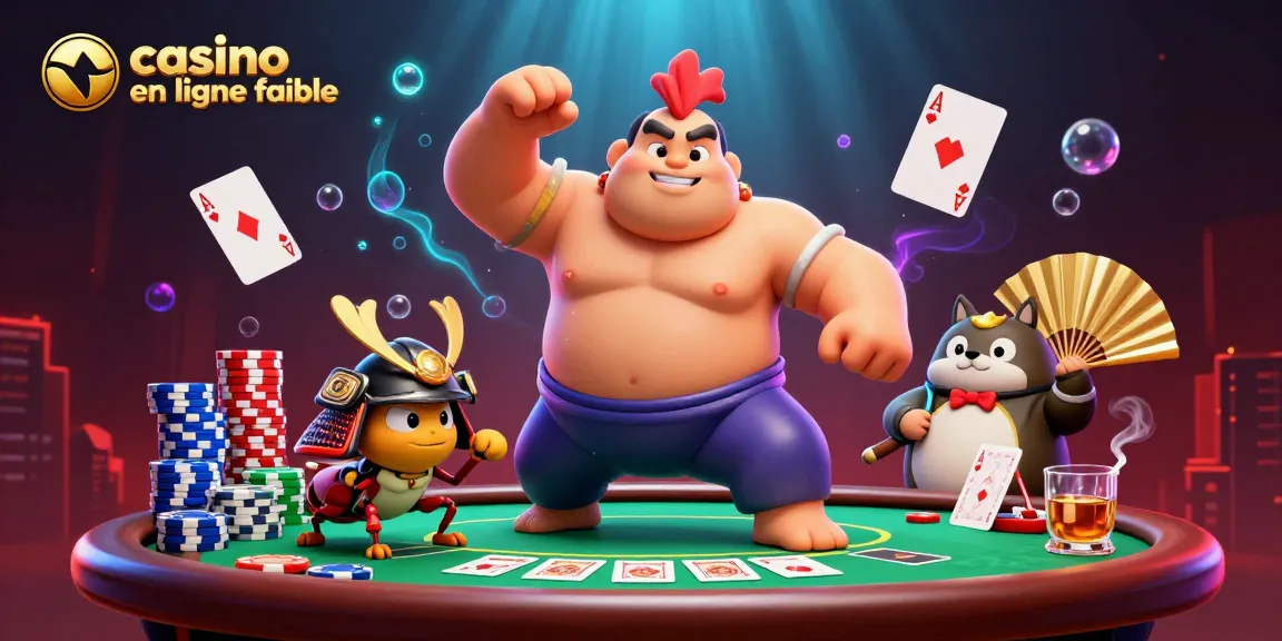 Découvrez l'ambiance dynamique d'un casino en ligne fiable avec des personnages uniques dans une scène riche.