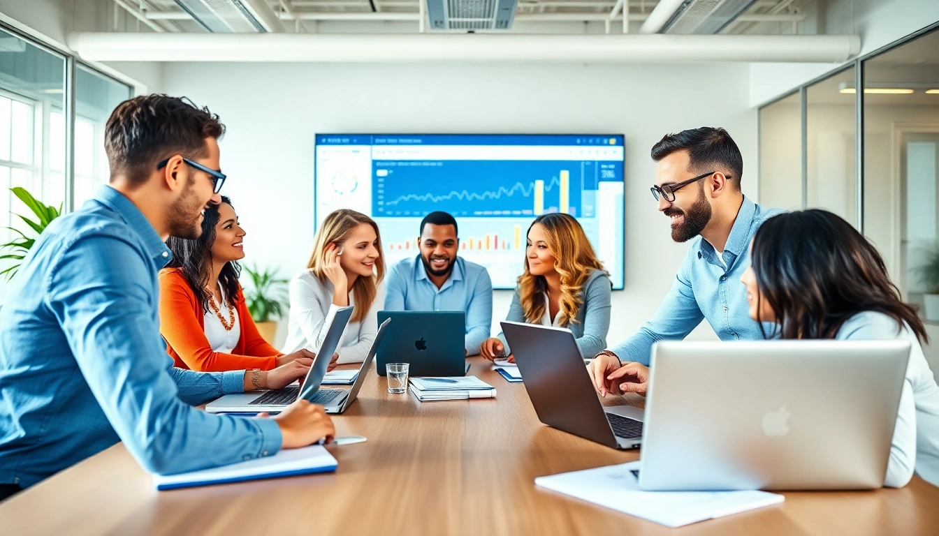 SEO Agency Clearwater team collaborating to develop digital marketing strategies.