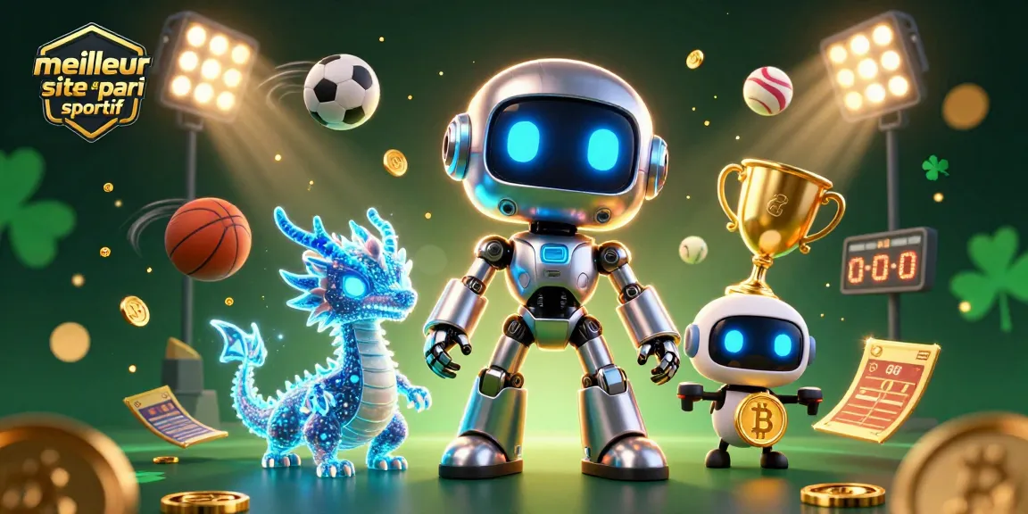 Pariez comme un pro sur le meilleur site de pari sportif avec des robots et des dragons holographiques.