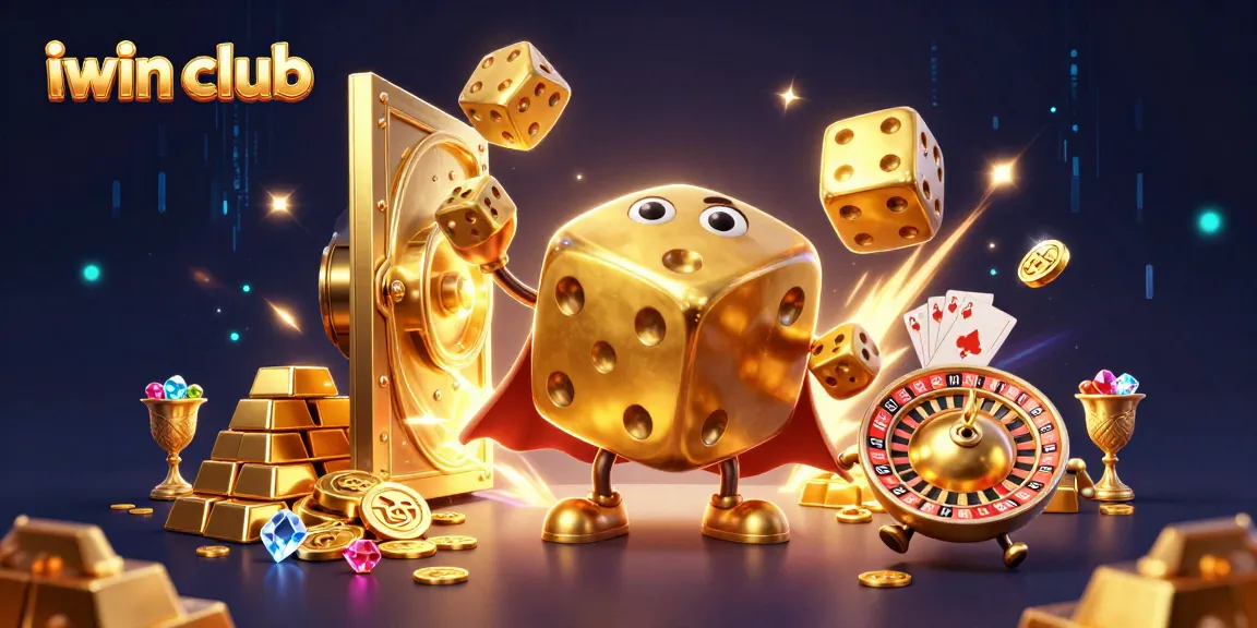 Spin the reels and win at iwin club, featuring vibrant visuals of engaging gambling fun.