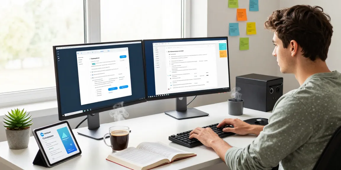 Download telegram中文版下载 on your devices in a modern workspace with coding setup and tech gear.