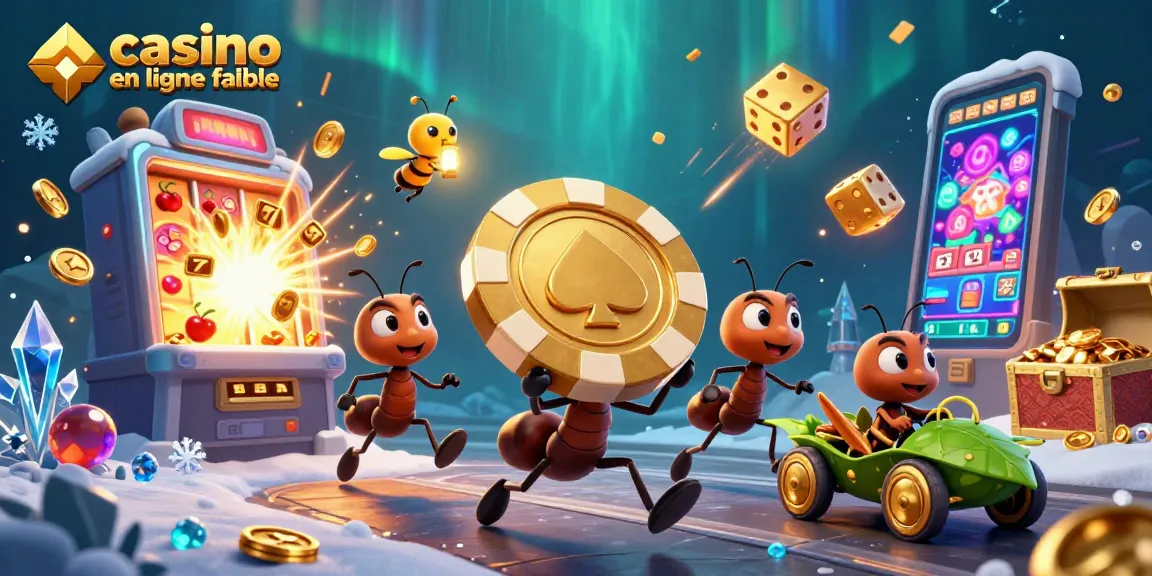 Profitez d'une aventure de casino en ligne fiable avec des fourmis et des symboles de jeu dynamiques.