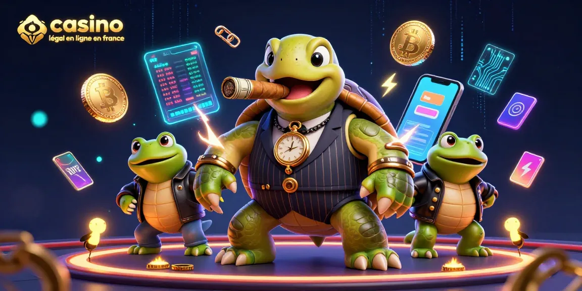 Jouer sur un casino légal en ligne en France avec une ambiance ludique et des personnages colorés.