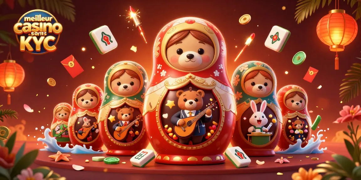 Jouez avec le meilleur casino sans KYC et découvrez des jeux captivants dans cette illustration dynamique.