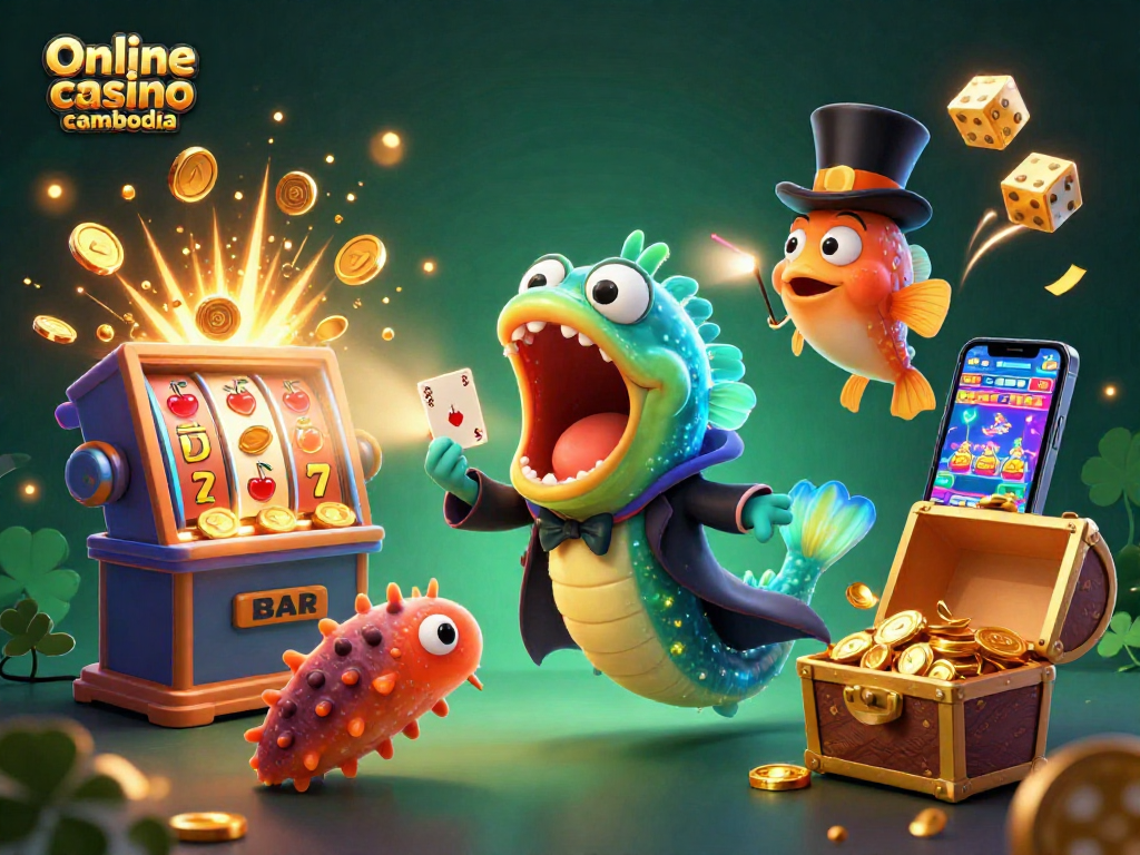 Experience the fun of Online casino cambodia with vibrant characters and exciting games.