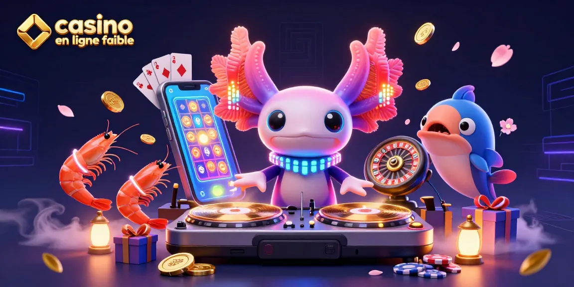 Jouez sur un casino en ligne fiable avec des machines à sous et des croupiers animés dans une scène dynamique.