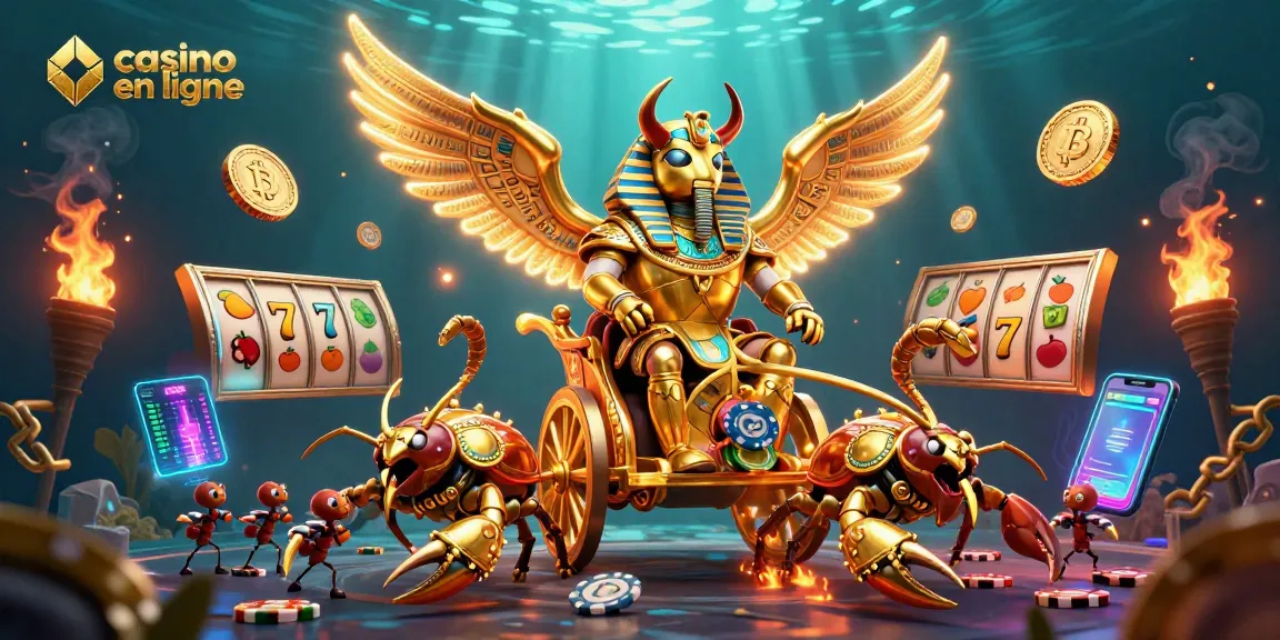 Jouez à des jeux passionnants de casino en ligne avec des éléments riches et colorés.