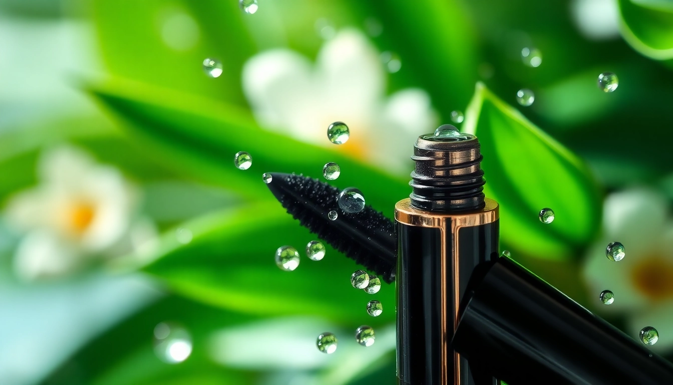 Enhance your look with luxe waterproof mascara that withstands water and tears.