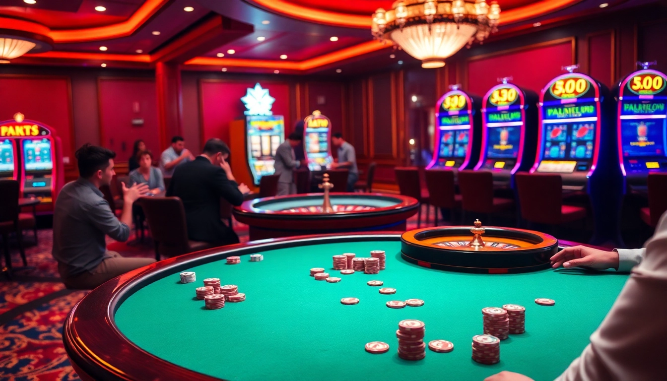 Participez à des jeux d'argent en ligne passionnants dans un casino en ligne argent réel avec des tables vibrantes et des machines à sous excitantes.
