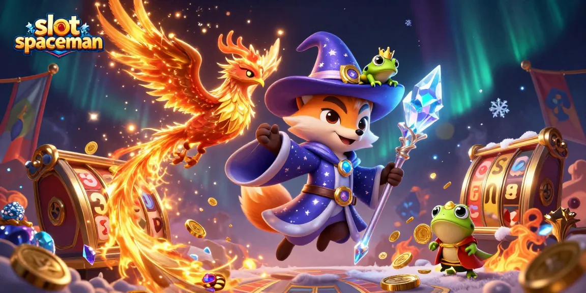Engage with the thrilling slot spaceman game adventure filled with vibrant characters and gold coins.