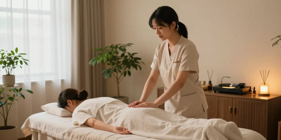 청량리출장안마 서비스가 준비된 아늑한 마사지 공간, 편안한 분위기를 연출합니다.