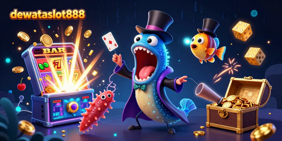 dewataslot888 menampilkan gulper eel dan ikan pemancing di dunia slot dengan jackpot berlimpah