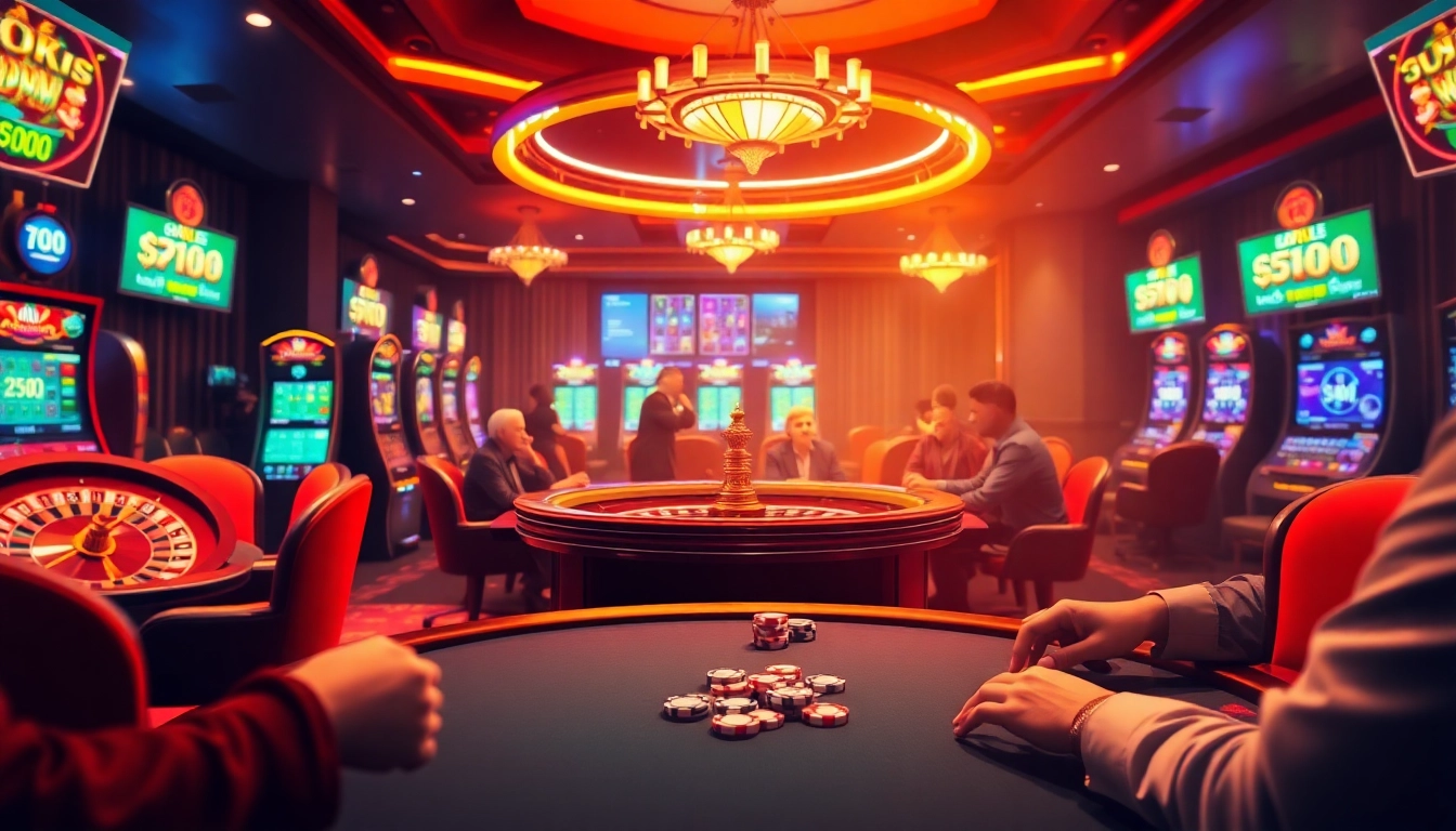 Vivez l'excitation du casino en ligne argent réel France avec une table de poker dynamique et des machines à sous.