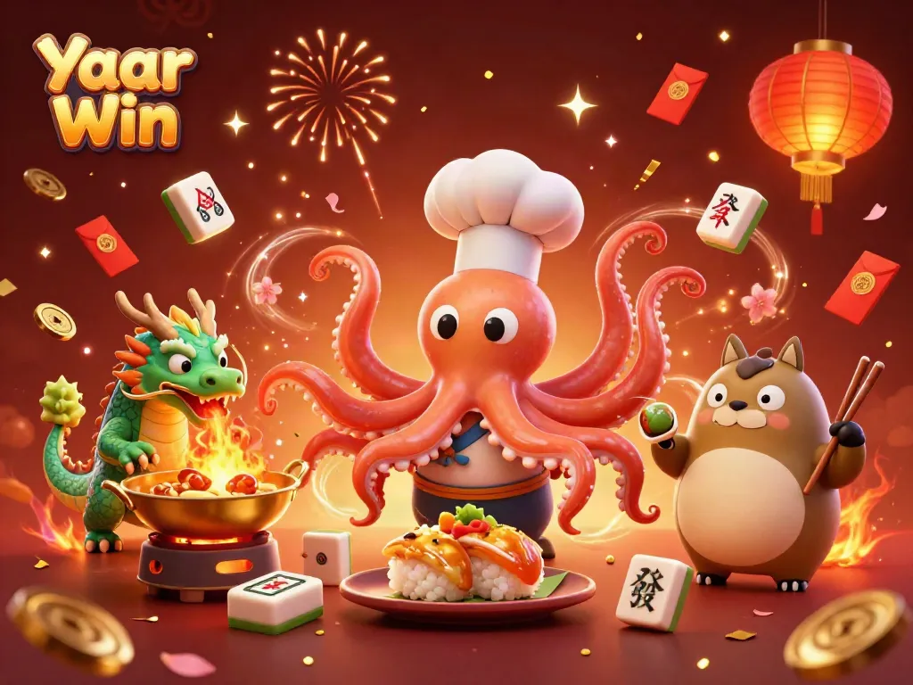 Experience Yaar Win with vibrant casino-themed characters and festive gaming elements.