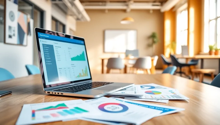 Engaging workspace showcasing a cheap smm panel dashboard with marketing analytics.