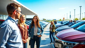 Buy a car with friendly service in a vibrant dealership environment.