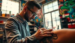 Get inspired at entrelagostattooartgallery.com with a skilled tattoo artist bringing creativity to life.