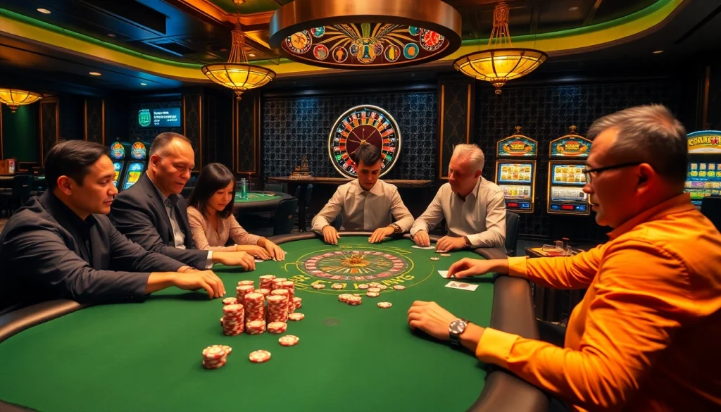 Experience the thrill of winning at a poker table, brought to you by https://88clb.courses/ with vibrant casino visuals.