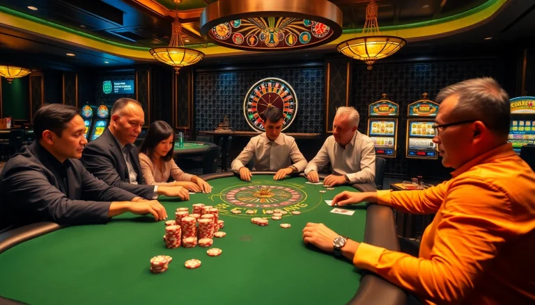 Experience the thrill of winning at a poker table, brought to you by https://88clb.courses/ with vibrant casino visuals.