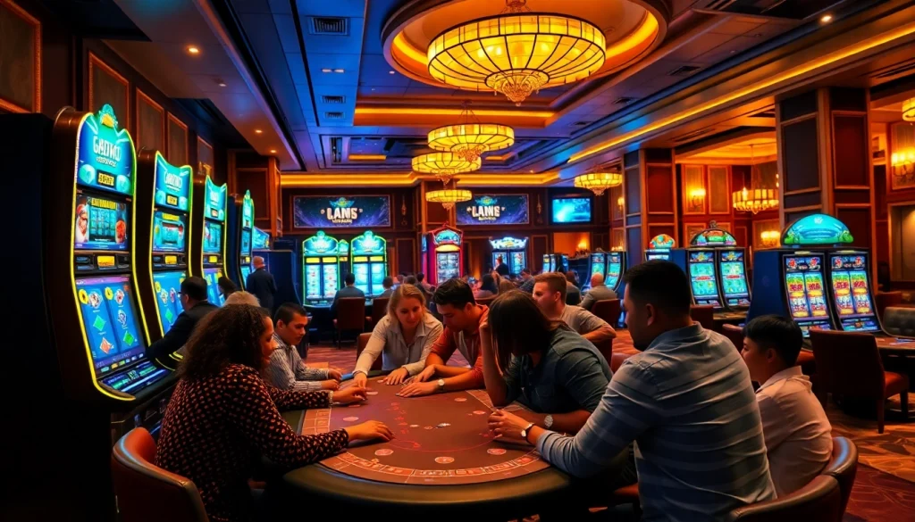 Experience the excitement of an online casino in Georgia with diverse gaming options and a vibrant atmosphere.