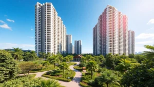 Showcasing the luxurious Tampines ec with modern design and lush landscape features.