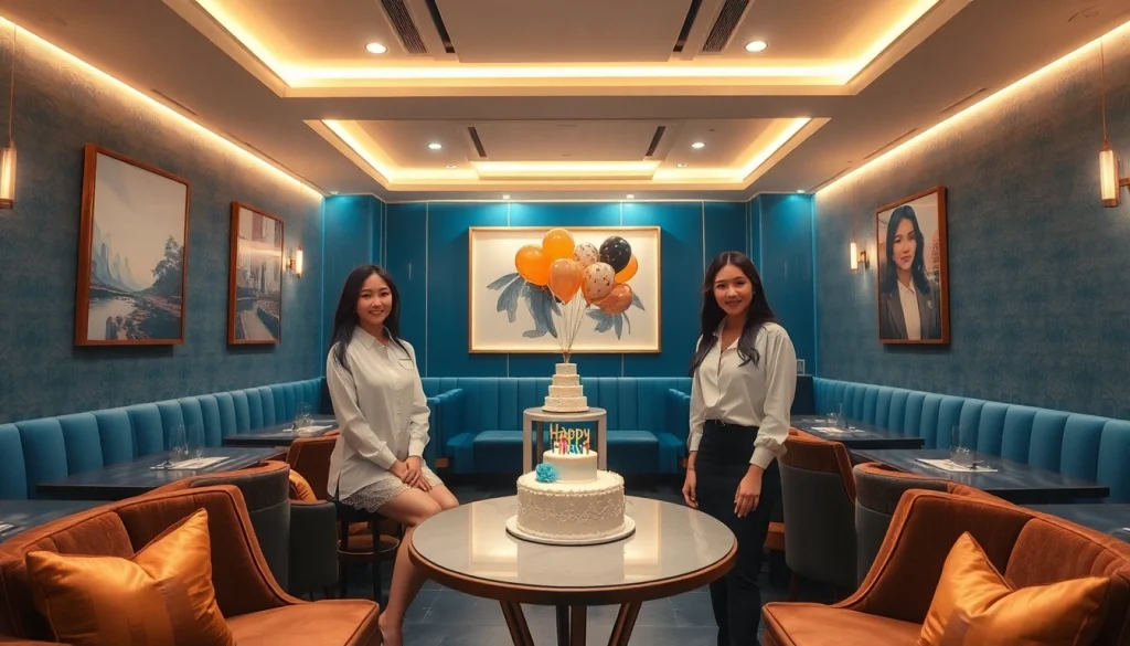 The elegant interior of Suwon's '뮤가라오케' shirt room, highlighting sophistication and comfort, representing the premium services of gdmc.bio.