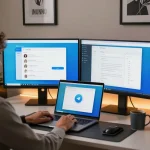 Enhance your productivity with Telegram 电脑版 features in a modern workspace.