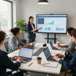 Buy Private Label Rights Products featured in a collaborative workspace with marketers engaged in a vibrant team discussion.
